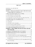 Luận văn tốt nghiệp: Nâng cao hiệu quả thu hút đầu tư trực tiếp nước ngoài vào KCN các tỉnh phía Bắc