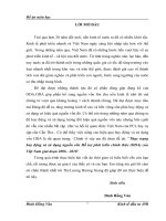 Thực trạng huy động và sử dụng nguồn vốn Hỗ trợ phát triển chính thức (ODA) của Việt Nam giai đoạn 2006 đến 2010