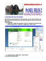 Hướng Dẫn thiết kế DreamWeaver8 hay nhất (12)