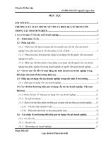 Chuyên đề thực tập: Các biện pháp nhằm nâng cao hiệu quả sử dụng vốn tại Ban quản lý các dự án trọng điểm phát triển đô thị Hà Nội