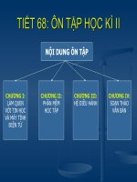 Ôn tập học kì 2 tin học 6