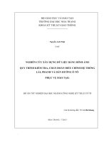 Nghiên cứu xây dựng dữ liệu bằng hình ảnh quy trình kiểm tra, chẩn đoán điều chỉnh hệ thống lái, phanh và dẫn hướng ô tô phục vụ đào tạo