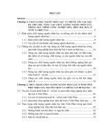 Chất lượng nguồn nhân lực tỉnh Vĩnh Phúc trong quá trình Công nghiệp hóa hiện đại hóa hiện nay.PDF