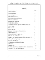 skkn phương pháp dạy tốt các tiết thực hành môn Sinh học lớp 9