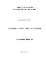 Nghiên cứu chế tạo dây nano CoPtP