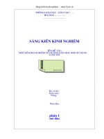 skkn một số kinh nghiệm về hướng dẫn học sinh sử dụng lược đồ
