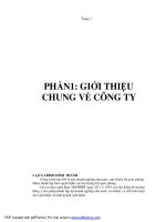 Khảo sát quá trình sản xuất cá Tra - Basa đông lạnh và xây dựng kế hoạch HACCP cho một sản phẩm