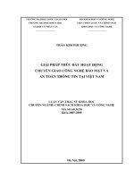 Giải pháp thúc đẩy hoạt động chuyển giao công nghệ bảo mật và an toàn thông tin tại Việt Nam