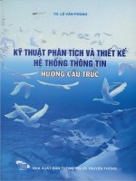 KỸ THUẬT PHÂN TÍCH VÀ THIẾT KẾ HỆ THỐNG THÔNG TIN HƯỚNG CẤU TRÚC
