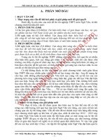 Kinh nghiệm giúp học sinh lớp 12 ôn thi tốt nghiệp Trung học phổ thông môn Ngữ Văn đạt hiệu quả