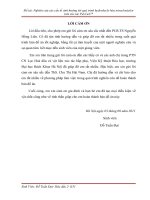 Đề tài Nghiên cứu các yếu tố ảnh hưởng tới quá trình hydrodeclo hóa tetracloetylen trên xúc tác Pd-Cu-C