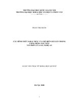 Các hình thức khai thác và chế biến hải sản trong cộng đồng ngư dân ven biển Cửa Lò, Nghệ An