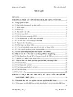 Luận văn tốt nghiệp: Tăng cường thu hút và nâng cao hiệu quả sử dụng nguồn vốn ODA vào tỉnh Hà Nam