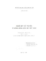 Nghề dệt cổ truyền ở đồng bằng Bắc Bộ Việt Nam