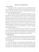 Nguyễn Khải và sự đổi mới trong quan niệm nghệ thuật về con người qua truyện ngắn Một người Hà Nội