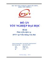 Phát triển dịch vụ IPTV tại viễn thông yên bái