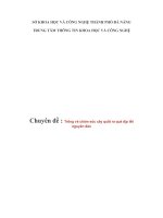 chuyên đề: Trồng và chăm sóc cây quất ra quả dịp tết nguyên đán