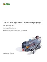 tối ưu hóa vận hành lò hơi công nghiệp
