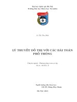 Lý thuyết đồ thị với các bài toán phổ thông