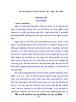 skkn một số KINH NGHIỆM TRONG VIỆC dạy cấu TRÚC