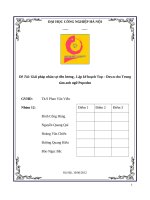 Giải pháp nhân sự tiền lương , Lập kế hoạch Top – Down cho Trung tâm anh ngữ