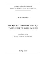 Tác động của chính sách khoa học và công nghệ tới bảo hộ sáng chế tt.PDF