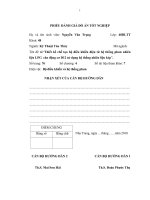 Thiết kế chế tạo bộ điều khiển điện tử hệ thống phun nhiên liệu LPG cho động cơ D12 sử dụng hệ thống nhiên liệu kép