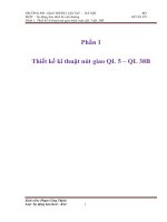 Thiết kế kĩ thuật nút giao khác mức QL 5 – QL 38B trong dự án đường cao tốc Hà Nội_Hải Phòng