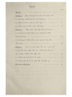 Một số bài toán của lý thuyết xác suất trên không gian vô số chiều