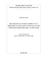 Điều kiện để các tổ chức nghiên cứu và triển khai của nhà nước có năng lực tự chủ trong hoạt động khoa học và công nghệ tt.PDF