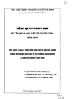 Kinh tế chính trị học Dân chủ Kinh tế thị trường