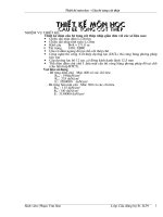 Thiết kế môn học cầu bê tông cốt thép Thiết kế dầm cầu bê tông cốt thép nhịp giản đơn với chiều dài toàn dầm  L=26,6m, chiều dài nhịp L=26m, khổ cầu B=10m