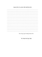 Chính sách sản phẩm tại Nhà máy nước giải khát cao cấp Yến Sào