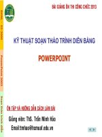 bài giảng ôn thi công chức năm 2013