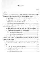 Tính toán động lực học tay nắm giảm chấn lắp cho thiết bị cầm tay