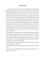 Đề xuất một số giải pháp nâng cao hiệu quả kinh doanh lưu trú tại khách sạn  cát bà  dream hải phòng