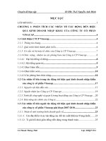 Chuyên đề thực tập: Nâng cao hiệu quả kinh doanh nhập khẩu của Công Ty CP VINACAP