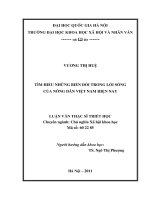 Tìm hiểu những biến đổi trong lối sống của nông dân Việt Nam hiện nay tt.PDF