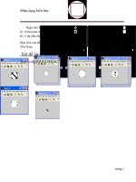 Tiểu luận môn xử lý ảnh nhận dạng và xác định biển báo