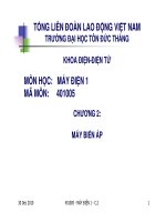 giáo trình máy điện