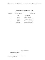 Một số nguyên tác và giải pháp quản lý cơ sở vật chất và thiết bị đồ dạy học tại trường THPT Buôn Ma Thuột