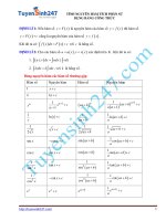 phương pháp tính tích phân