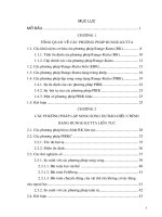 Một số phương pháp song song giải hệ phương trình vi phân