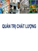 Bài giảng môn quản trị chất lượng