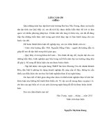 Nâng cao hiệu quả công tác thẩm định cho vay đối với doanh nghiệp vừa và nhỏ tại Ngân hàng TMCP Sài Gòn thương tín - Chi nhánh Khánh Hòa