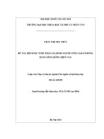 Đời sống tinh thần gia đình người Công giáo ở đồng bằng sông Hồng hiện nay
