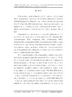 NGHIÊN CỨU KHẢ NĂNG XỬ LÝ NƯỚC THẢI CHỨA MỘT SỐ HỢP CHẤT NITRO VÒNG THƠM BẰNG PHƯƠNG PHÁP HẤP PHỤ TRÊN THAN HOẠT TÍNH KẾT HỢP VỚI SỬ DỤNG THỰC VẬT THỦY SINH