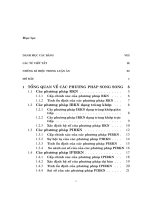 Một số phương pháp song song dạng Runge - Kutta - Nystrom giải bài toán không cương