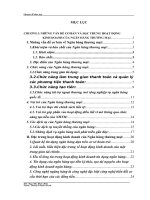 Vận dụng một số phương pháp thống kê phân tích hoạt động kinh doanh của Ngân hàng TMCP Quân đội giai đoạn 20032008 và dự đoán cho các năm tiếp theo