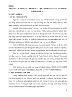 Một số ưu điểm của ngôn ngữ Free Pascal so với Turbo Pascal